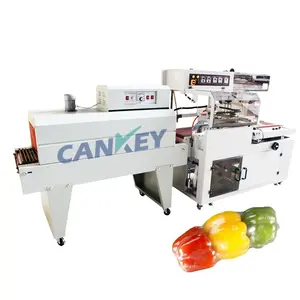 Cankey Auto Hot Packing Vegetable Shrink Wrapping Machine