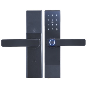 Cerradura Inteligente Nueva con Combinación Digital Biométrica Inteligente, Huella Dactilar, Contraseña, Cerradura Inteligente Tuya Ttlock para Puerta de Madera - Product Image 1
