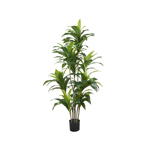 Tizen Nhân Tạo Chậu Cây Cây Trang Trí Trong Nhà Nhựa Giả Cây Dracaena Cây Cọ Nhân Tạo Cây Bonsai Nhà Máy Cây - Product Image 6