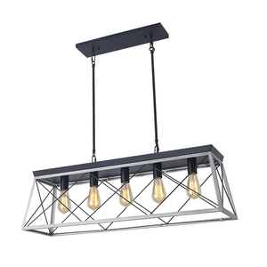 Lustre Vintage avec Cage en fer, luminaire industriel rétro, lampe d'île américaine, Restaurant, Bar, <span class=keywords><strong>magasin</strong></span> <span class=keywords><strong>de</strong></span> vêtements, <span class=keywords><strong>Luminaires</strong></span> suspendus - Product Image 1