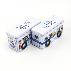 Venta al por mayor creativo personalizado latas de metal <span class=keywords><strong>Rectangular</strong></span> regalo coche caja de embalaje - Product Image 2