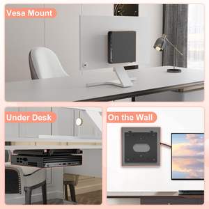 Soporte de liberación rápida para <span class=keywords><strong>HP</strong></span> Mini PC Wall VESA y debajo del escritorio Montaje de liberación rápida para <span class=keywords><strong>HP</strong></span> EliteDesk 800 805 705 <span class=keywords><strong>HP</strong></span> <span class=keywords><strong>ProDesk</strong></span> - Product Image 3