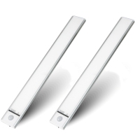Lampe de Nuit à Détecteur de Mouvement Murale Magnétique Rechargeable USB, Lumière LED pour Armoire et Sous-Meuble