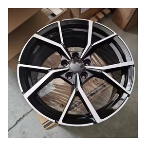 <span class=keywords><strong>Jantes</strong></span> 5x112 <span class=keywords><strong>prix</strong></span> de gros 17 18 pouces 7.5J 8.0J noir brillant <span class=keywords><strong>jantes</strong></span> en alliage face machine pour VW Golf - Product Image 1