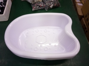 Máquina desintoxicadora de pies de iones con lavabo de plástico - Product Image 5