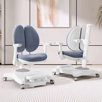 Chaise d'Apprentissage Intelligente Ergonomique Moderne pour Enfants Conception Élévatrice Anti-Bossu avec Roue Chaise d'Étude pour Enfants pour Enfant