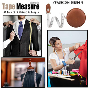 Ruban à mesurer en cuir mini avec logo couleur, promotion très demandée, de notre usine avec 12 ans d'expérience - Product Image 6