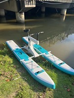 "Gonflable Hydro Waterbike 2025 Nouvelle Arrivée Flotteur Pédale Bateaux Vélo Vente"