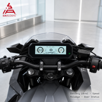 SiAECOSYS Produk Terbaru K80 Speedometer Display TFT dengan CAN BUS untuk Skuter Listrik dan Sepeda Motor