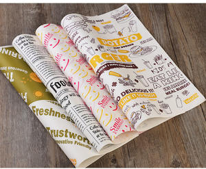 Papier pour emballer les aliments de Singapour et de Malaisie, papier résistant à la graisse - Product Image 3