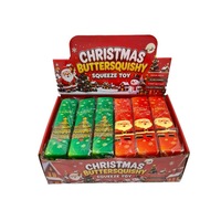Produit transfrontalier de Noël en caoutchouc thermoplastique souple, grand format, en boîte, motif Père Noël, bâton de beurre, renne, sapin, best-seller e-commerce