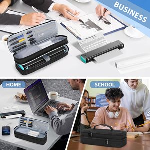 Bolsa de transporte de costura personalizada con logotipo de lujo a precio de muestra gratis, funda de almacenamiento acolchada Oxford, funda de transporte para impresora - Product Image 2