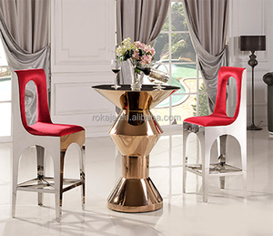 <span class=keywords><strong>Tabouret</strong></span> <span class=keywords><strong>de</strong></span> <span class=keywords><strong>bar</strong></span> exquis, chaise <span class=keywords><strong>ronde</strong></span> en acier inoxydable, chaises hautes, support <span class=keywords><strong>de</strong></span> passerelle, support <span class=keywords><strong>de</strong></span> table à gâteau <span class=keywords><strong>de</strong></span> restaurant, vente en gros - Product Image 2