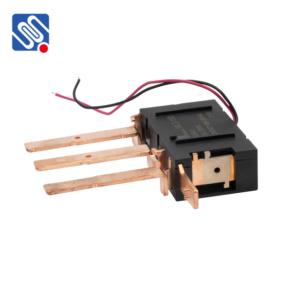 Meishuo MLC-100-212-B-L1 High Power 12V 100A 250VAC NC Miniature Size Magnetic Latching Electromagnetic Relay