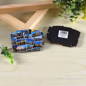 Recuerdos Turísticos Nacionales, Imanes de Madera para Refrigerador con Resina Epoxi, Regalos Promocionales y Publicitarios Creativos, Decoración del Hogar - Product Image 4