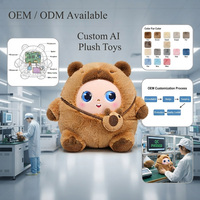 Nuevo Juguete de IA para Niños, Robot Inteligente con Diseño Avanzado, Regalos para Niños con IA GPT y DeepSeek, Muñeco de Peluche Suave para Niños