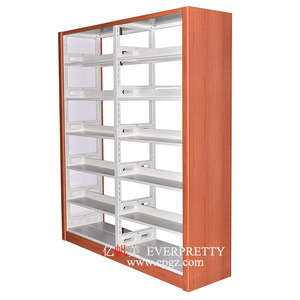 Estantería de Biblioteca Industrial de 6 Niveles, Doble Cara, Resistente, con Marco Metálico para Almacenamiento de Libros en Bibliotecas Escolares y Públicas - Product Image 2