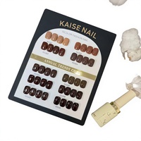 KAISE – Nouvelle série de gels à ongles 10 couleurs marron 2026 – Gel UV longue tenue de haute qualité non toxique pour salon de manucure – Vente en gros ODM/OEM