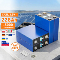 Cellule de batterie prismatique LiFePO4 CATL de qualité A, 3,2 V, 228 Ah, 280 Ah, 314 Ah, 320 Ah, 340 Ah, à décharge profonde, pour système de stockage d'énergie solaire et véhicules électriques