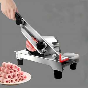 Máquina Cortadora de Rollos de <span class=keywords><strong>Cordero</strong></span>, Equipo Comercial Multiusos para Cortar Carne de Res y Vegetales para Servicio de Comida Caliente - Product Image 3