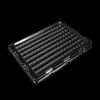 Barquettes en PET transparentes personnalisées pour l'emballage moulé de composants électroniques et de pièces industrielles