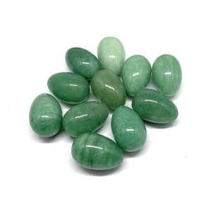 Cristaux de pierres précieuses en forme d'œuf poli, petites perles d'œuf, décoration de <span class=keywords><strong>la</strong></span> maison, 20 mm 30 mm, vente en gros, 2x3 cm - Product Image 4