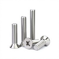 Vis à tête fraisée Phillips en acier inoxydable DIN 965 304 316 M3 M4 M5 M6 pour usage industriel