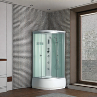 Salle de bain préfabriquée portable aux Philippines, salle de douche à vapeur modulaire