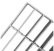 Grille en acier au carbone galvanisé de haute qualité pour plateformes de sol industrielles, systèmes de drainage - Couvercles de grilles d'évacuation - Product Image 6
