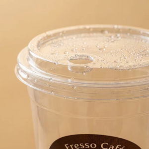 Bicchieri Monouso Ecologici Greenbos con Logo Personalizzato, in PET Trasparente con Coperchio, da 12oz a 32oz, per Frullati, <span class=keywords><strong>Caffè</strong></span> Freddo e Bevande Fredde - Product Image 3