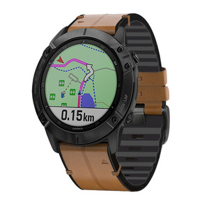 Lionorm Quick Release Fit 22mm 26mm Silicona suave y <span class=keywords><strong>correa</strong></span> de reloj de repuesto de cuero genuino para <span class=keywords><strong>Garmin</strong></span> Fenix 8 7X 6X 6 <span class=keywords><strong>Enduro</strong></span> - Product Image 3