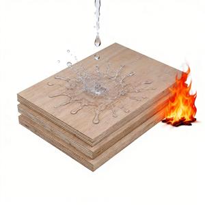 Contreplaqué en <span class=keywords><strong>bois</strong></span> dur de haute qualité, ignifuge ASTM E84 Classe A, résistant <span class=keywords><strong>à</strong></span> l'humidité, pour bâtiments commerciaux - Product Image 1