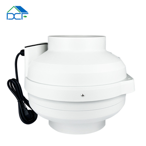 Ventilateur de ventilation en ligne DCFAIR 8 pouces Turbo Boost 220V-240V, <span class=keywords><strong>extracteur</strong></span> <span class=keywords><strong>d</strong></span>'<span class=keywords><strong>air</strong></span> pour tentes de culture, homologué CE - Product Image 2