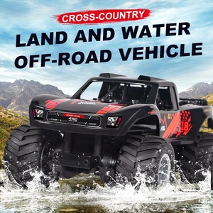 Samtoy 2.4G 4x4 Vehículo <span class=keywords><strong>Anfibio</strong></span> de <span class=keywords><strong>Control</strong></span> Remoto RC de Doble Modo para Niños, <span class=keywords><strong>Coche</strong></span> Teledirigido Todoterreno 4x4 - Product Image 2