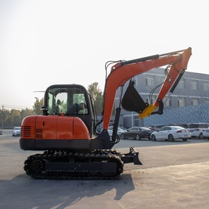 Mini Escavatore Cingolato da <span class=keywords><strong>6</strong></span> Tonnellate, Micro Escavatore per Grandi Progetti, Escavatore Idraulico per Cantieri e Fattorie, Spedizione Gratuita - Product Image 2