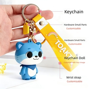 <span class=keywords><strong>Porte</strong></span>-clés <span class=keywords><strong>3D</strong></span> <span class=keywords><strong>personnalisé</strong></span> à partir d'image : <span class=keywords><strong>Porte</strong></span>-clés en résine peint à la main, finition miroir, cadeau DIY haut de gamme et promotion de marque - Product Image 2