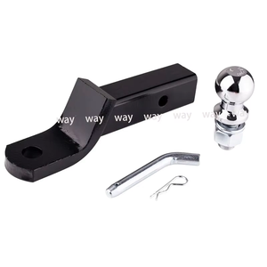 2 Inch Steel Towbar Tongue Ball Mount Towball Hitch Pin New Used Condition RV Parts Car Camper Accessories Caravan Components - Product Image 3