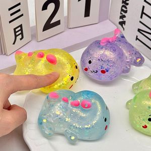 Most Popular TPR Transparent Small Dinosaur Pressure Release Promotional Gift Decompression <b>Squeeze</b> Toys for Kids and Adults - Product Image 1