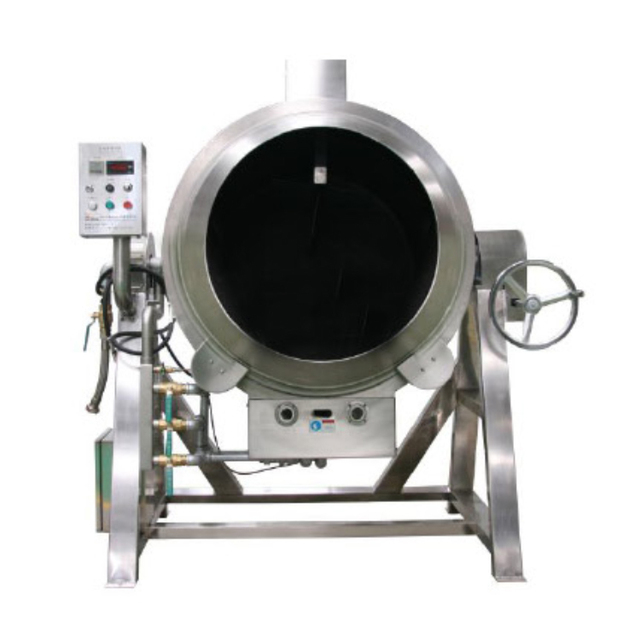 High Quality Industrial 120L Automatic Smart Gas Stirring Cooker Cooking Machines