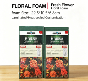 Espuma Floral Verde Húmeda, Bloque Absorbente de Agua, Suministros para Arreglos Florales, Decoración para Bodas, Año Nuevo, Navidad y Fiestas - Product Image 6