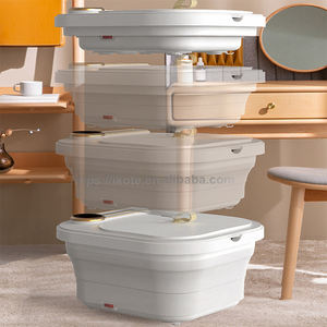 Nouveau design Deep Body <span class=keywords><strong>Detox</strong></span> <span class=keywords><strong>Spa</strong></span> Bain de pieds Machine à bulles de chaleur avec masseur Bassin de lavage des pieds - Product Image 5