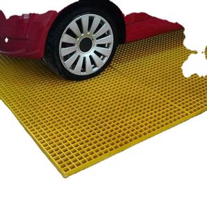 Rejilla de fibra de vidrio FRP para piso de lavado de autos - Product Image 4