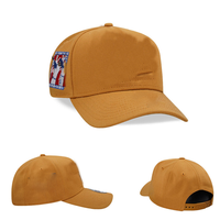 Gorra de Béisbol Personalizada de Alta Calidad de 5 Paneles, Gorras con Letras Bordadas en 3D, Logotipo en Relieve, Gorra de Béisbol de Dos Tonos con Cierre a Presión para Hombre