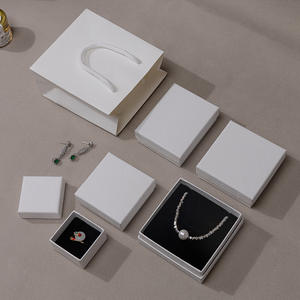 Becan, Высококачественная черно-белая шкатулка для ювелирных изделий, серьги, ожерелье, шкатулка для ювелирных изделий, подарочная упаковка для хранения - Product Image 3