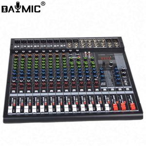 Console de mixage professionnelle OTG PQ à 12/16 canaux, DSP 99, effets de réverbération USB, mixeur audio - Product Image 6
