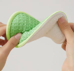 Esponja de microfibra para lavar platos con alambre de acero Esponjas lavables para platos y Estropajos para limpiar platos de lavavajillas - Product Image 3