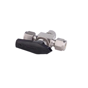 SS-45XS8 316 ท่อสแตนเลสแบบปลายเปิด ทนแรงดันสูง 1500PSI สำหรับเครื่องมือวัดแก๊ส บอลวาล์ว 3 ทาง - Product Image 5