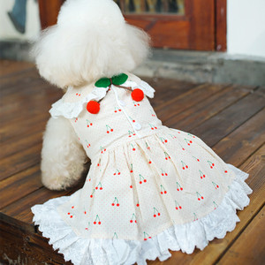 Robe tutu pour chien, jupe d'été extensible et douce, tenue pour petits chiens, <span class=keywords><strong>chihuahua</strong></span>, caniche, shih tzu, chiot - Product Image 1
