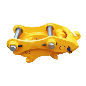 Coupleur rapide hydraulique à verrouillage de sécurité avant et arrière haute performance et coupleur rapide manuel pour pelles - Product Image 4