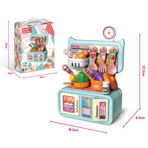 Baixo preço fingir pré-escolar crianças brincam cozinha brinquedo para crianças cozinha comida mesa mini cozinha cozinha brinquedo conjuntos - Product Image 6